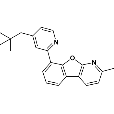 8-[4-(2,2-二甲丙基)-2-吡啶基]-2-甲基苯并呋喃[2,3-b]吡啶