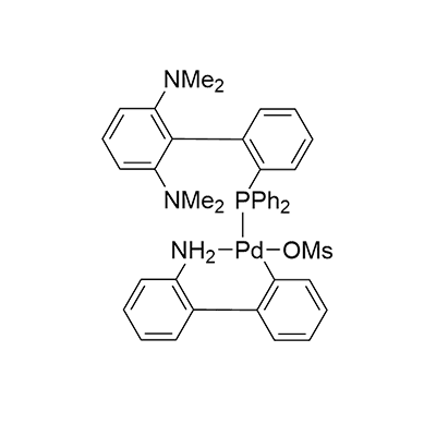 甲磺酸[2-二苯基膦-2′,6′-双(二甲氨基)-1,1′-联苯](2′-氨基-1,1′-联苯-2-基)钯(II)