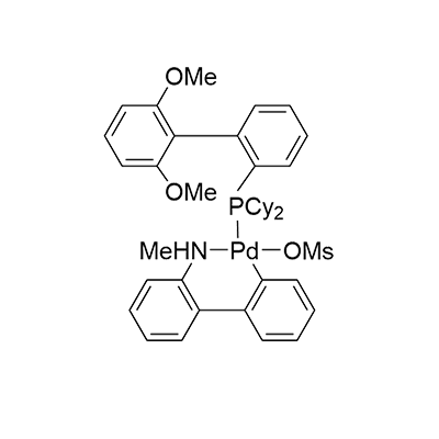 甲烷磺酸(2-二环己基膦-2,6-二甲氧基联苯)(2-甲胺基-1,1-联苯-2-基)钯(II)