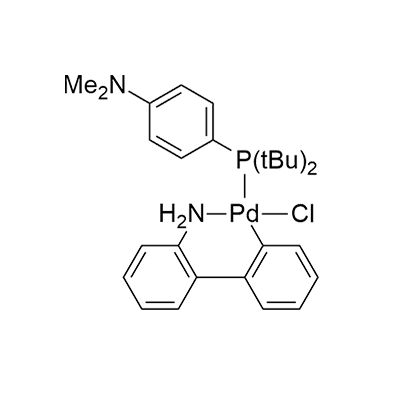 氯[(4-(N,N-二甲氨基)苯基]二叔丁基膦(2-氨基-1,1′-联苯-2-基)钯(II)