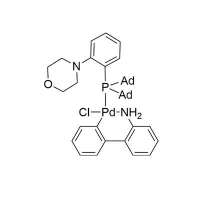 {N-[2-(二-1-金刚烷)膦苯基]吗啉}(2′-氨基-1,1′-联苯-2-基)氯化钯(II)