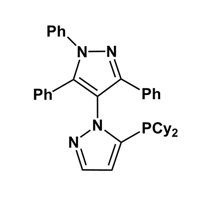 5-(二环己基膦基)-1′,3′,5′-三苯基-[1,4′]-联-1H-吡唑