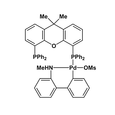甲磺酸（9,9-二甲基-4,5-双(二苯基膦)氧杂蒽）(2′-甲基氨基-1,1′-联苯-2-基)钯(II)(Xantphos Pd G4)