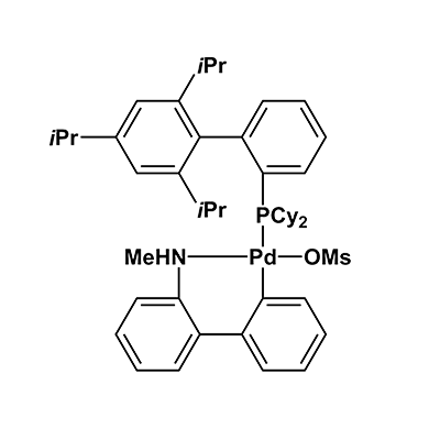 甲磺酸(2-二环己基膦-2′,4′,6′-三异丙基-1,1′-联苯基)(2′-甲氨-1,1′-联苯-2-基)钯(II)(XPhos Pd G4)