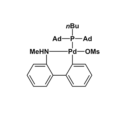 甲磺酸(二十二烷基-正丁基膦基)(2′-甲氨基-1,1′-联苯-2-基)钯(II)(cataCXium A Pd G4)
