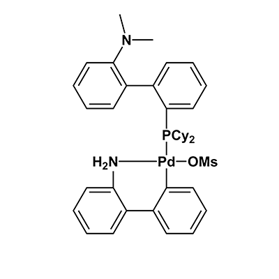 甲烷磺酸(2-二环己基膦基-N,N-二甲胺基-1,1′-联苯基)(2′-氨基-1,1′-联苯-2-基)钯(II)(Davephos Pd G3)