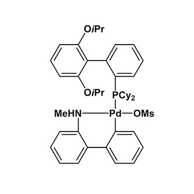 甲磺酸(2-二环己基膦-2′,6′-二异丙氧基-1,1′-联苯基)(2′-甲氨-1,1′-联苯-2-基)钯(II)(RuPhos Pd G4)