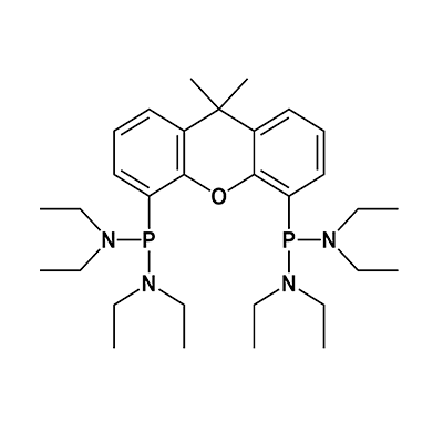 P,P’-(9,9-二甲基-9H-氧杂蒽-4,5-二基)双[N,N,N’,N’-四乙基-亚膦酸二酰胺