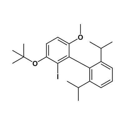 2-碘-3-叔丁氧基-6-甲氧基-2’,6’-二异丙基-1,1’-联苯