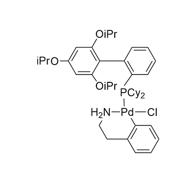 (2-二环己膦-2′,6′-二异丙氧基-1,1′-联苯)[2- (2-氨基乙基苯基)]氯化钯(II)