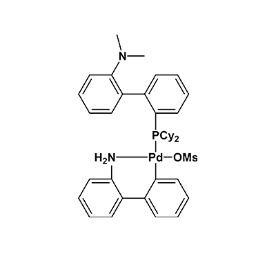 甲烷磺酸(2-二环己基膦基-N,N-二甲胺基-1,1′-联苯基)(2′-氨基-1,1′-联苯-2-基)钯(II)