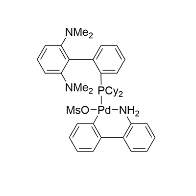甲磺酸(2-二环己基膦-2′,6′-双(二甲氨基)-1,1′-联苯基)(2′-甲氨-1,1′-联苯-2-基)钯(II)
