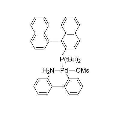甲磺酸[2-(二叔丁基膦)-1,1′-联萘](2′-氨基-1,1′-联苯-2-基)钯(II)