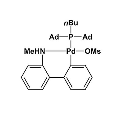 甲磺酸[正丁基二(1-金刚烷基)膦](2′-甲胺基-1,1′-联苯-2-基)钯(II)