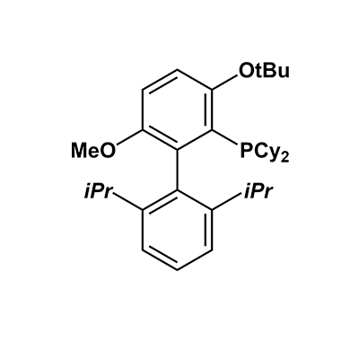 (3-(叔丁氧基)-2′,6′-二异丙基-6-甲氧基-[1,1′-联苯]-2-基)二环己基膦